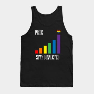 LGBT Gay Pride - Stay Connected Tank Top